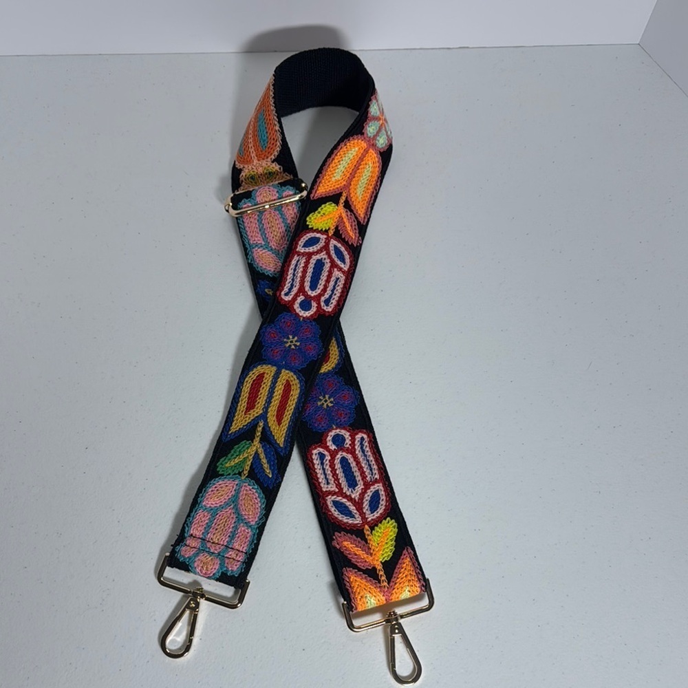 Colorful Embroidered Strap - Picture 1 of 3